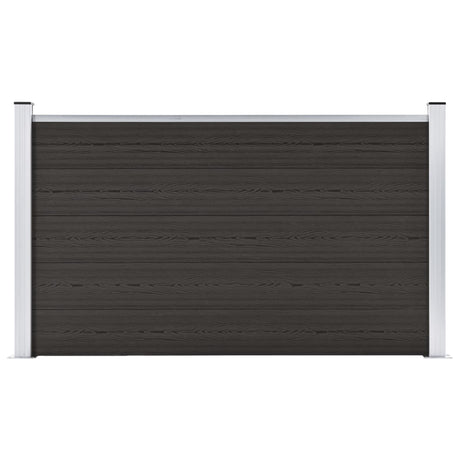 VIDAXL -Zauntafel 180x105 cm HKC Schwarz