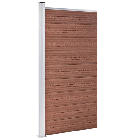 Vidaxl schuttingpaneel 95x186 cm hkc bruin