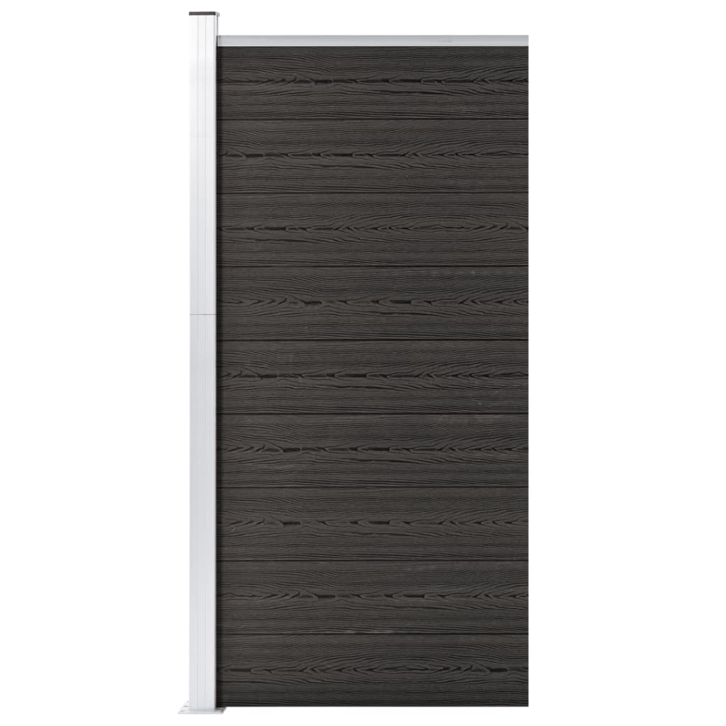 Vidaxl -Zauntafel 95x186 cm HKC Grau