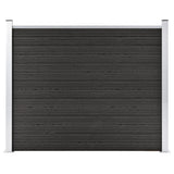 Vidaxl Fence Panel 180x146 CM HKC Gray