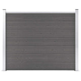 VIDAXL -Zauntafel 180x146 cm HKC Grau