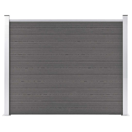 VIDAXL -Zauntafel 180x146 cm HKC Grau