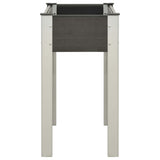 VIDAXL -Pflanzer erhöht 75 x 40 x 75 cm HKC Grau