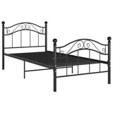 Vidaxl bedframe metaal zwart 100x200 cm