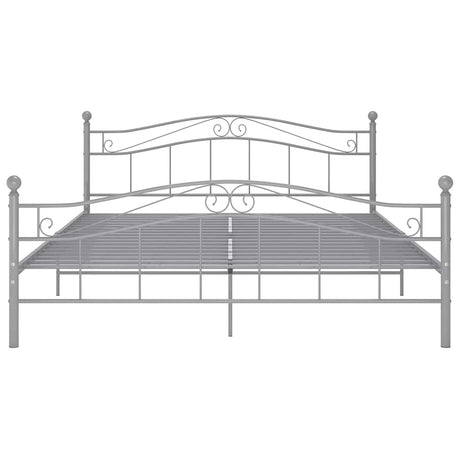 Vidaxl bedframe metaal grijs 180x200 cm