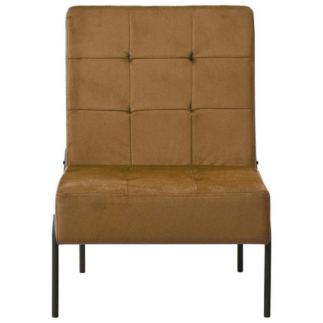 Vidaxl relaxstoel 65x79x87 cm fluweel bruin