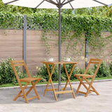 Vidaxl tuintafel inklapbaar 60x60x75 cm massief acaciahout