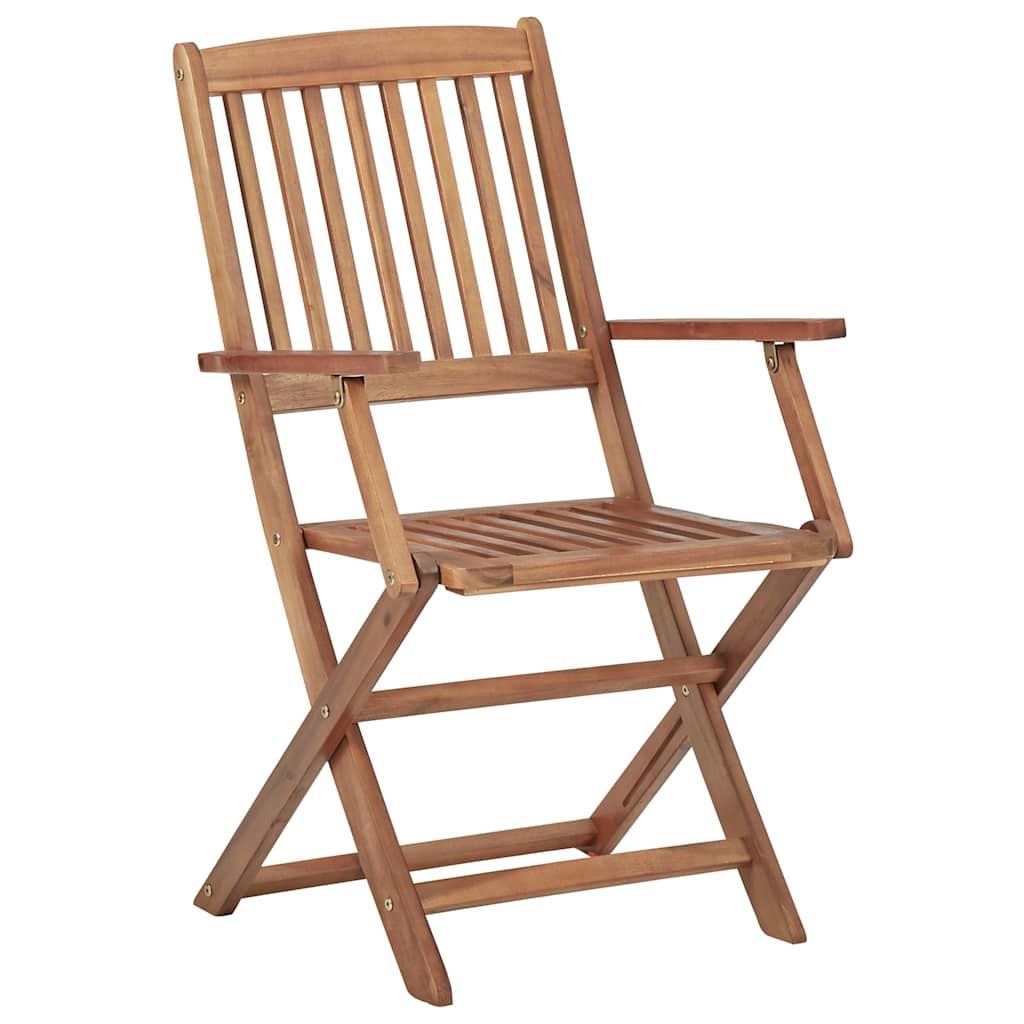 Vidaxl tuinstoelen 2 st inklapbaar massief acaciahout