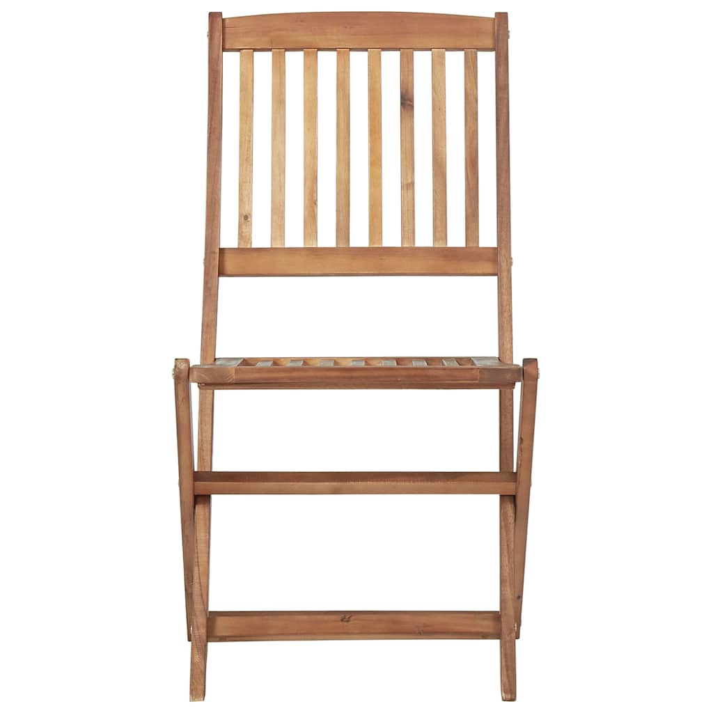 Vidaxl tuinstoelen 4 st inklapbaar massief acaciahout