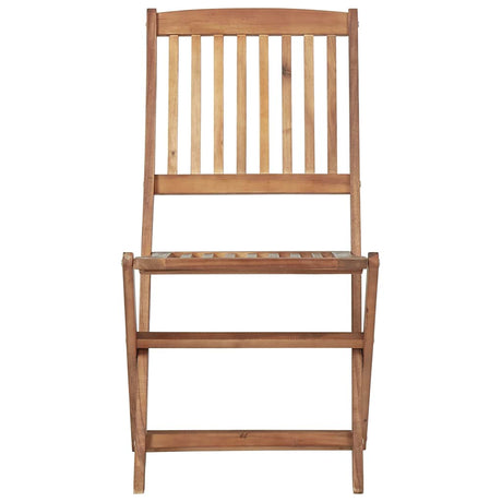 Vidaxl tuinstoelen 4 st inklapbaar massief acaciahout