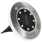 VIDAXL MORDERLAMPEN 8 ST Solar LED RGB Farbe