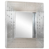 Vidaxl Spiegel -Luftfahrtstil 50x50 cm Metall