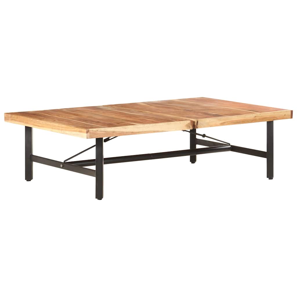 Vidaxl salontafel 142x90x42 cm massief acaciahout