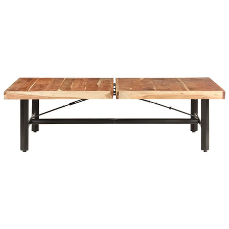 Vidaxl salontafel 142x90x42 cm massief acaciahout