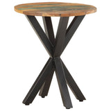 Vidaxl bijzettafel 48x48x56 cm massief gerecycled hout