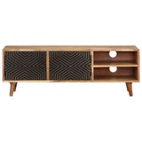 Vidaxl tv-meubel 115x30x39 cm massief acaciahout