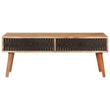 Vidaxl salontafel 100x50x39 cm massief acaciahout