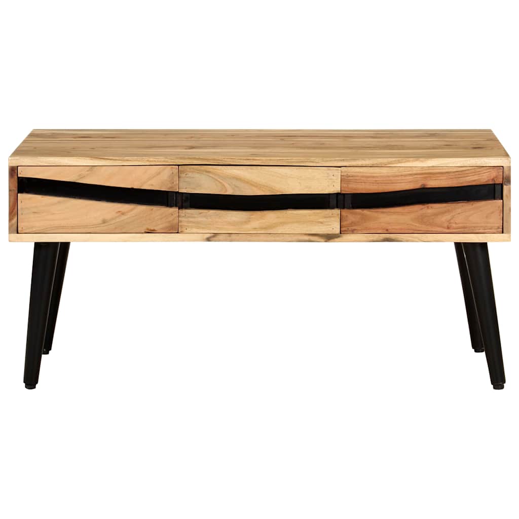 Vidaxl salontafel 88x50x42 cm massief acaciahout
