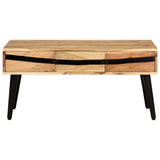 Vidaxl salontafel 88x50x42 cm massief acaciahout
