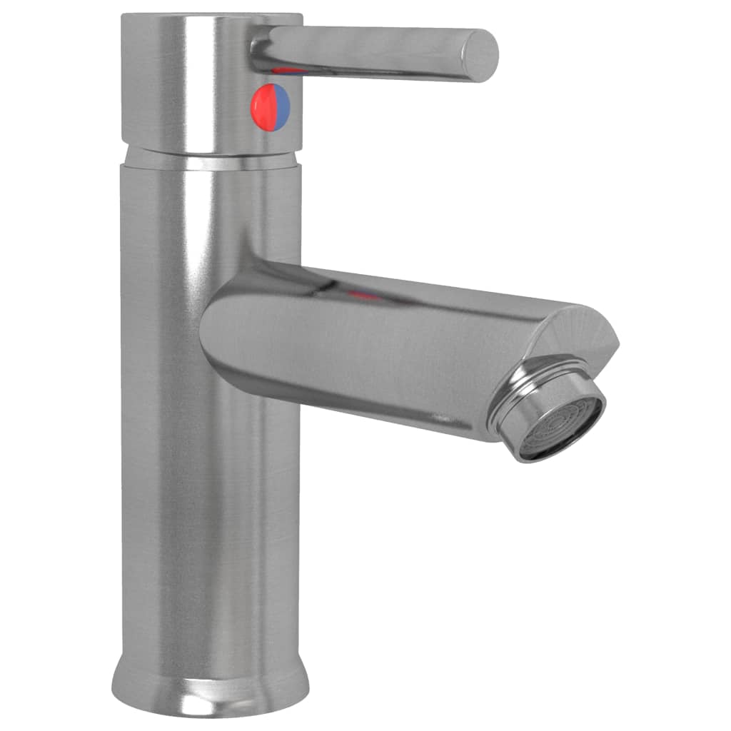 Vidaxl Washbasin Crane 130x176 mm Colore en argent