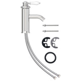 Vidaxl Washbasin Faucet 130x180 mm cromato