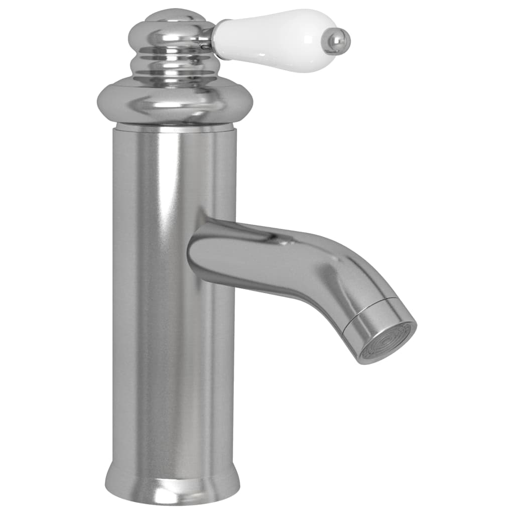 Vidaxl Washbasin Faucet 130x180 mm sølvfarget