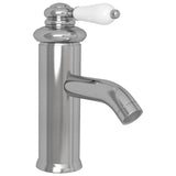 Vidaxl Washbasin Faucet 130x180 mm di colore argento