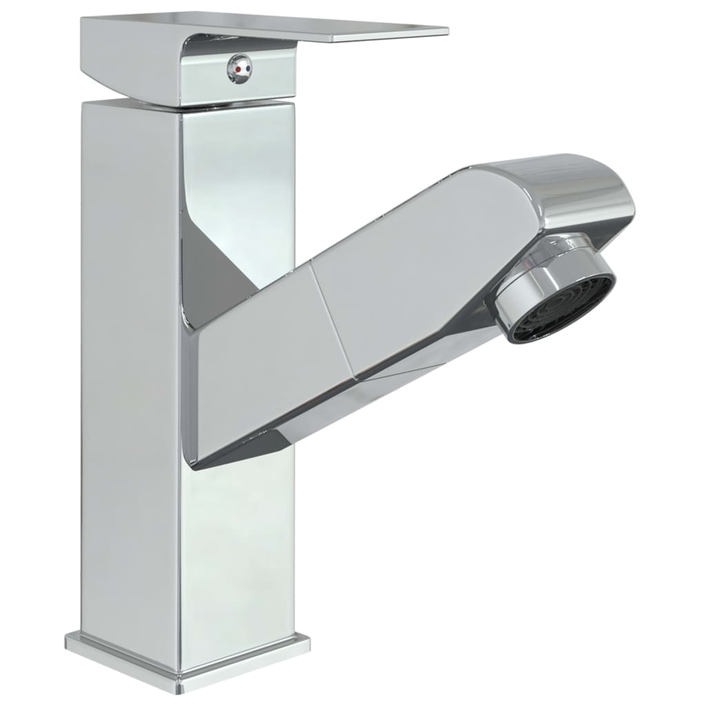 VIDAXL WASHBASIN WIERZENIE Z Funkcją Orła 157x172 mm Chromed