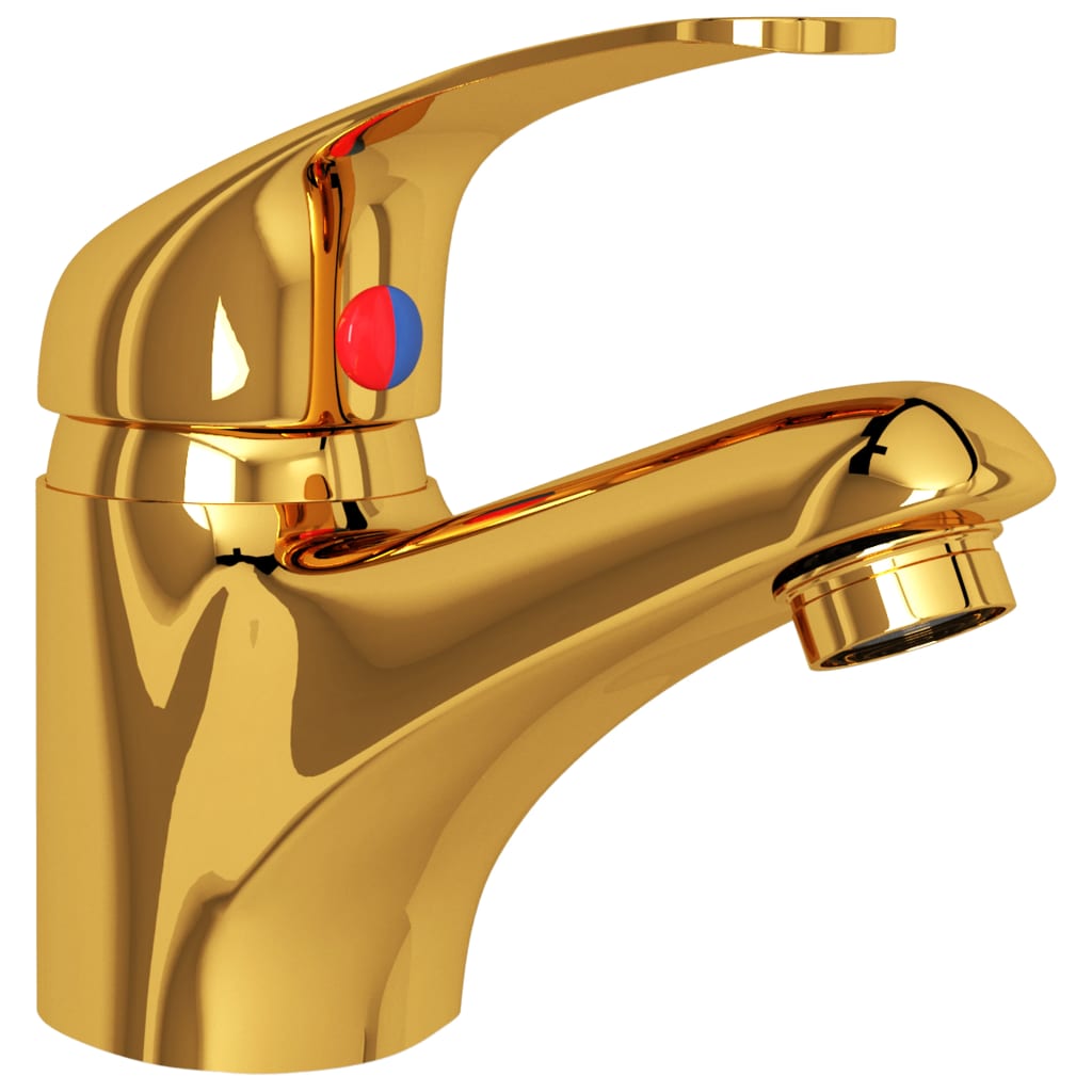 Vidaxl Mischung TAP 13x10 cm Gold gefärbt