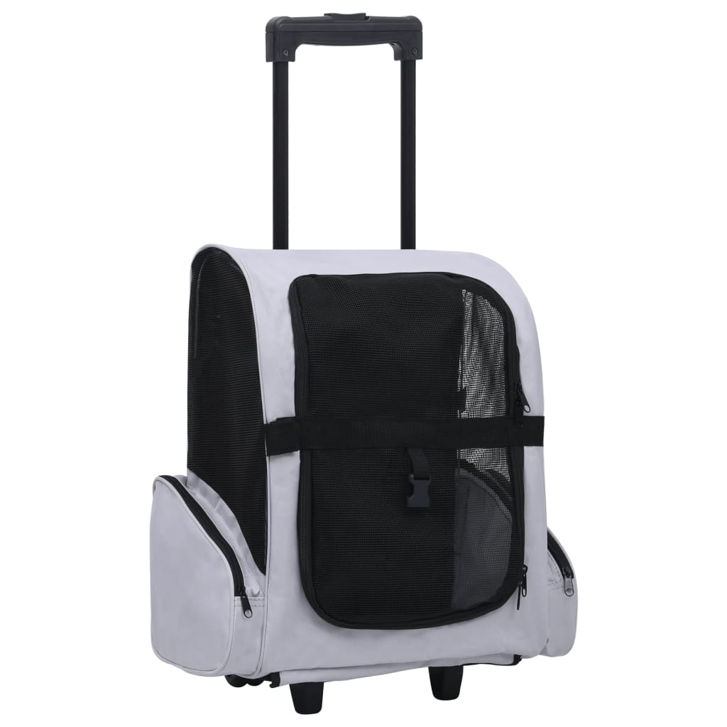 Vidaxl Pet Rolley Plegable Gray