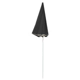 VIDAXL -Parasol mit Stahlpol 180 cm Anthrazit -gelöscht