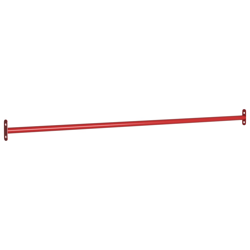 Vidaxl Rekkstaks 3 ST 125 cm Stahlrot