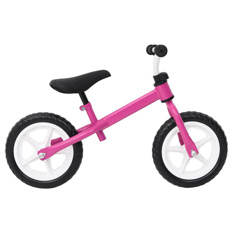 Vidaxl Balance Bike mit 9,5 -Zoll -Rädern rosa
