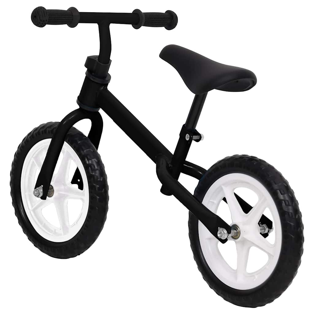 Vidaxl loopfiets met 11 inch wielen zwart