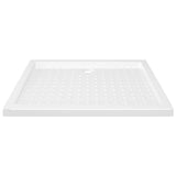 Vidaxl Duschschale mit Stollen 90x70x4 cm abs weiß