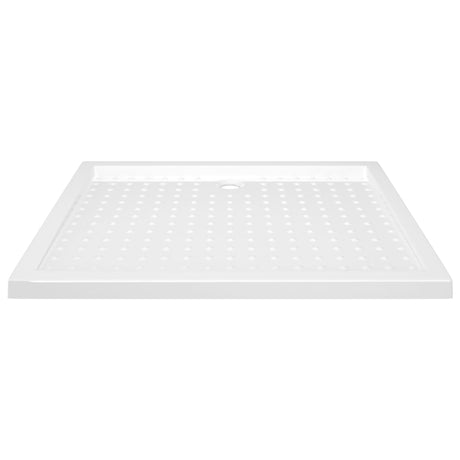 Vidaxl Duschschale mit Stollen 80x100x4 cm abs weiß