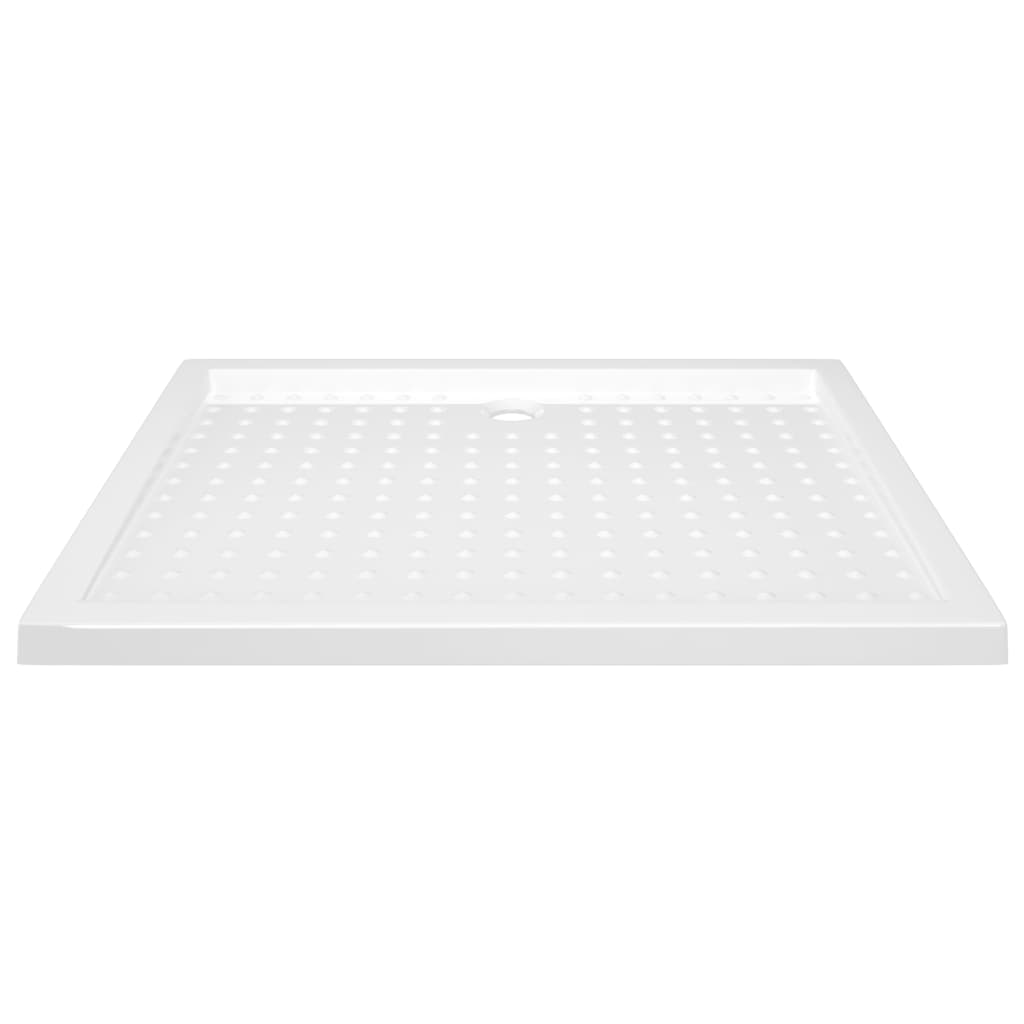 Vidaxl Duschschale mit Stollen 80x100x4 cm abs weiß