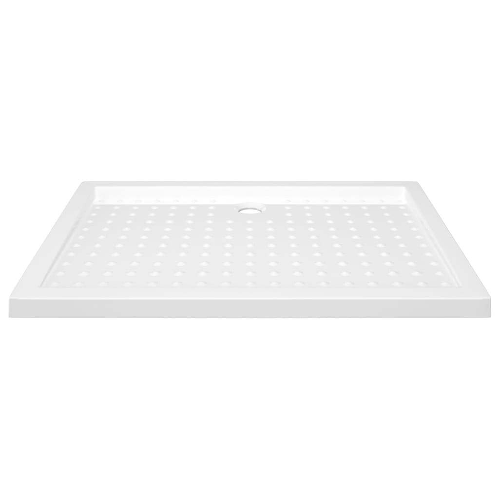 Vidaxl Duschschale mit Stollen 70x100x4 cm ABS Weiß