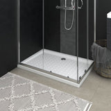 Vidaxl shower tray with studs 70x100x4 cm white