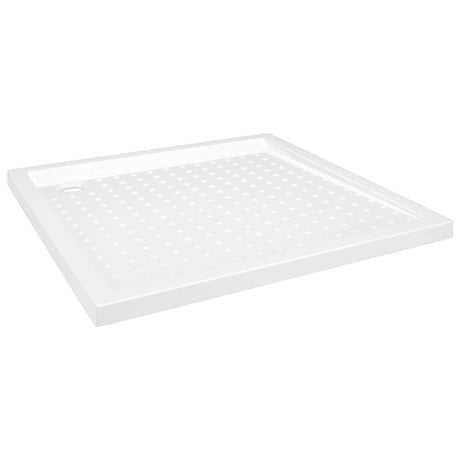 Vidaxl Duschschale mit Stollen 80x80x4 cm abs weiß