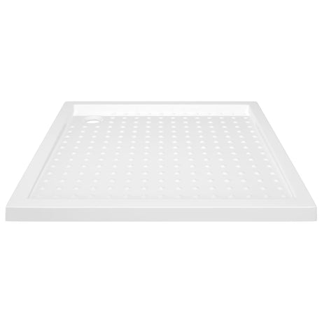 Vidaxl Duschschale mit Stollen 80x80x4 cm abs weiß