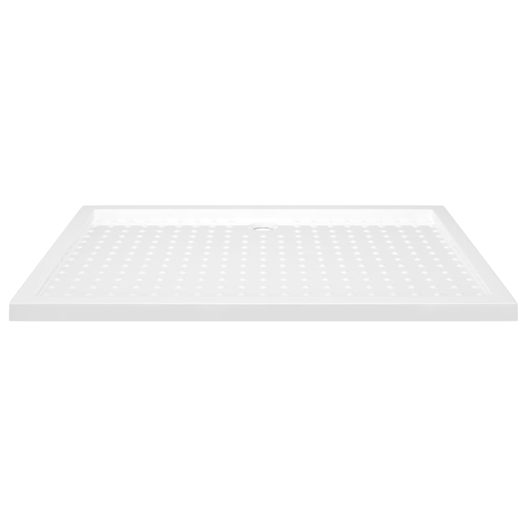 Vidaxl Shower Tray z kołkami 80x120x4 cm biały