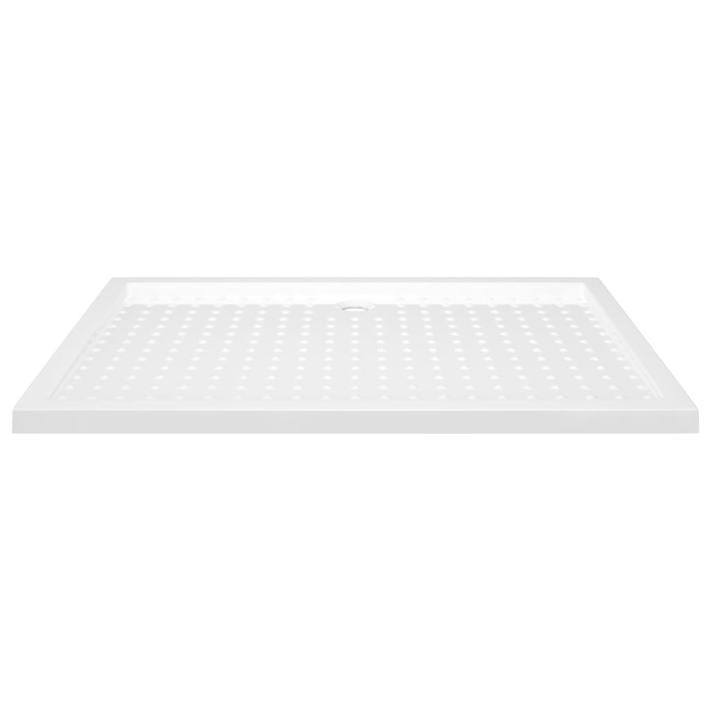 Vidaxl Duschschale mit Stollen 80x120x4 cm abs weiß
