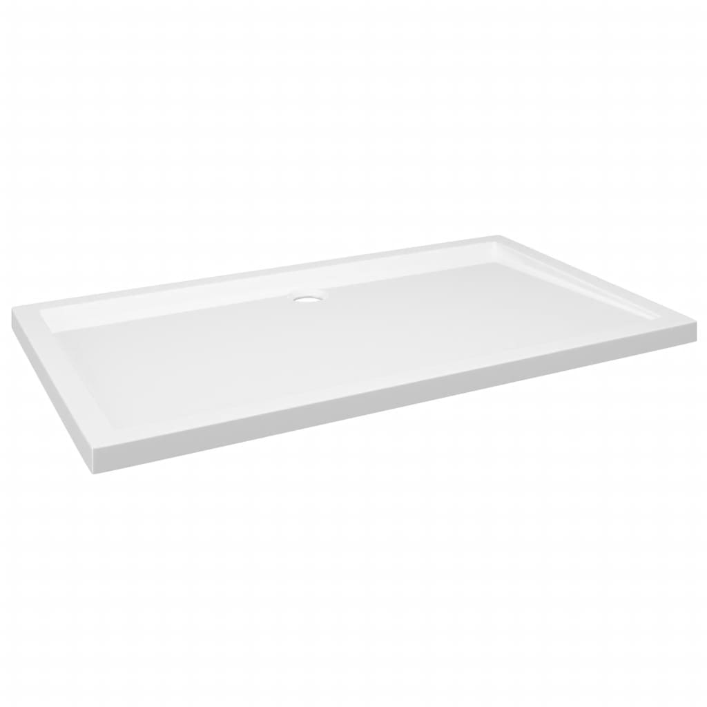 Vidaxl shower tray Rectangular 70x120 cm white