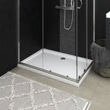 Vidaxl Shower Tray Rectangular 70x100 cm bílá