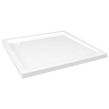 Vidaxl Duschschale Quadrat 80x80 cm Abs Weiß