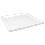 Vidaxl Shower bandeja cuadrado 80x80 cm blanco