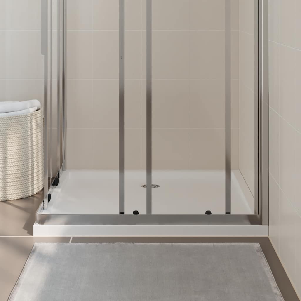 Vidaxl Duschschale rechteckige 80x90 cm Abs weiß