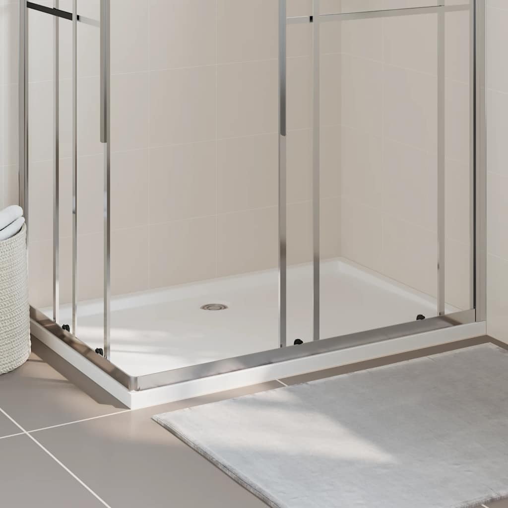 Vidaxl Duschschale rechteckige 80x120 cm Abs weiß