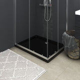 Vidaxl shower tray Rectangular 70x90 cm Black